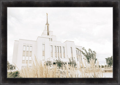 Sweet is The Work Saratoga Springs Utah Temple Large Wall Art