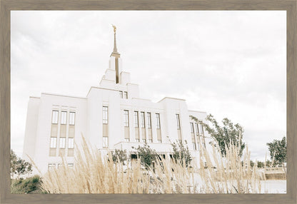 Sweet is The Work Saratoga Springs Utah Temple Large Wall Art