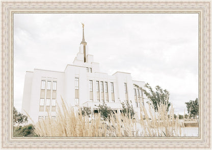Sweet is The Work Saratoga Springs Utah Temple Large Wall Art