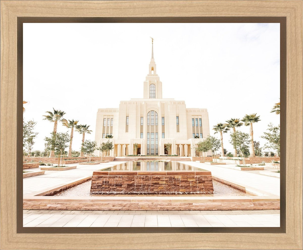 Sweet is The Work Red Cliffs Utah Temple