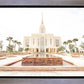 Sweet is The Work Red Cliffs Utah Temple