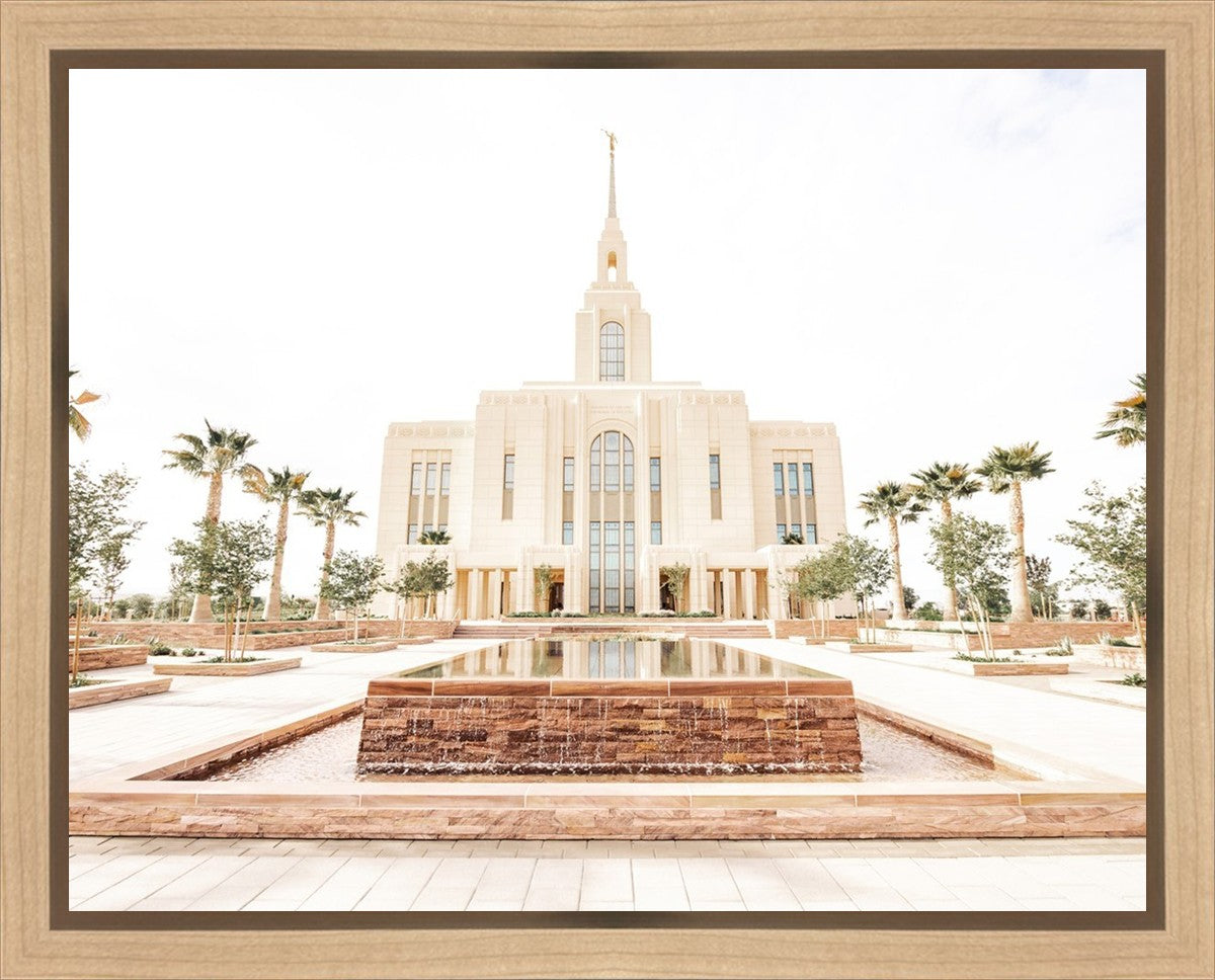 Sweet is The Work Red Cliffs Utah Temple