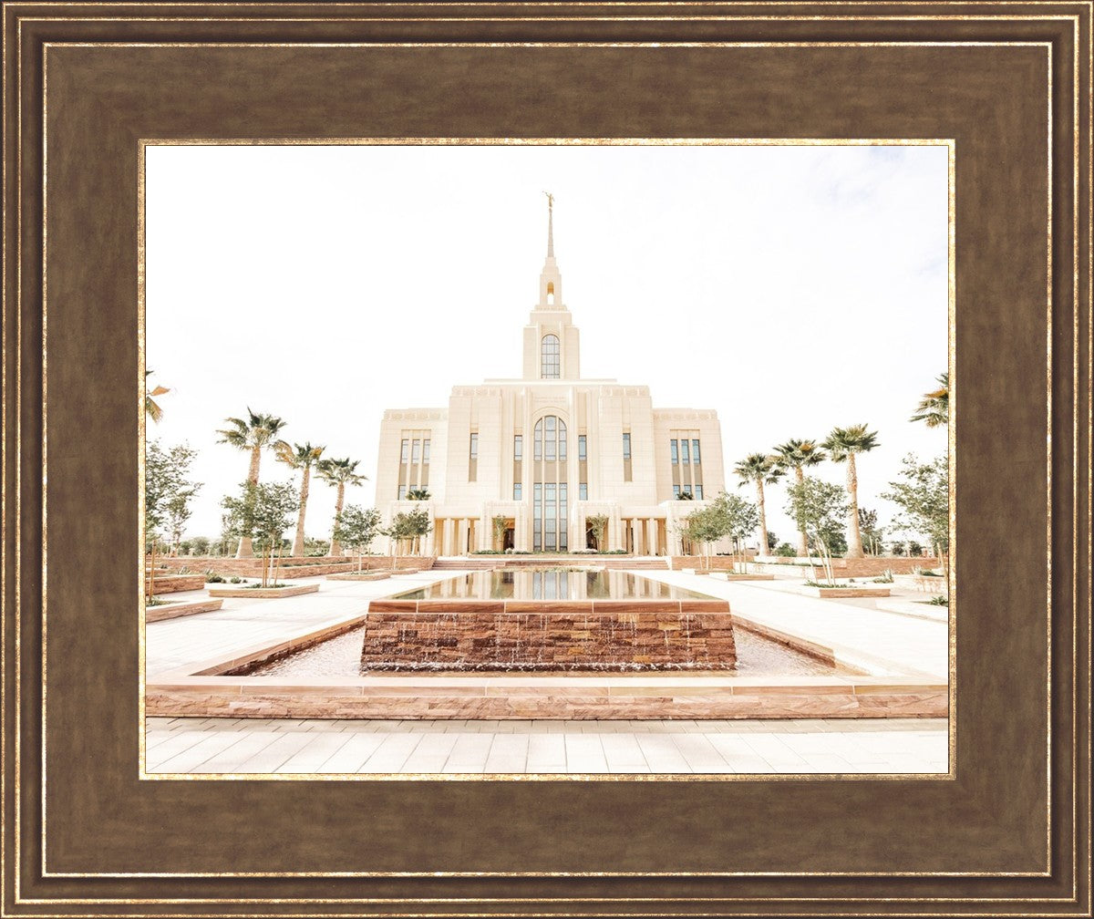 Sweet is The Work Red Cliffs Utah Temple