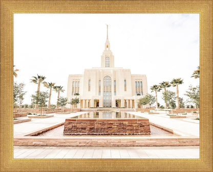Sweet is The Work Red Cliffs Utah Temple