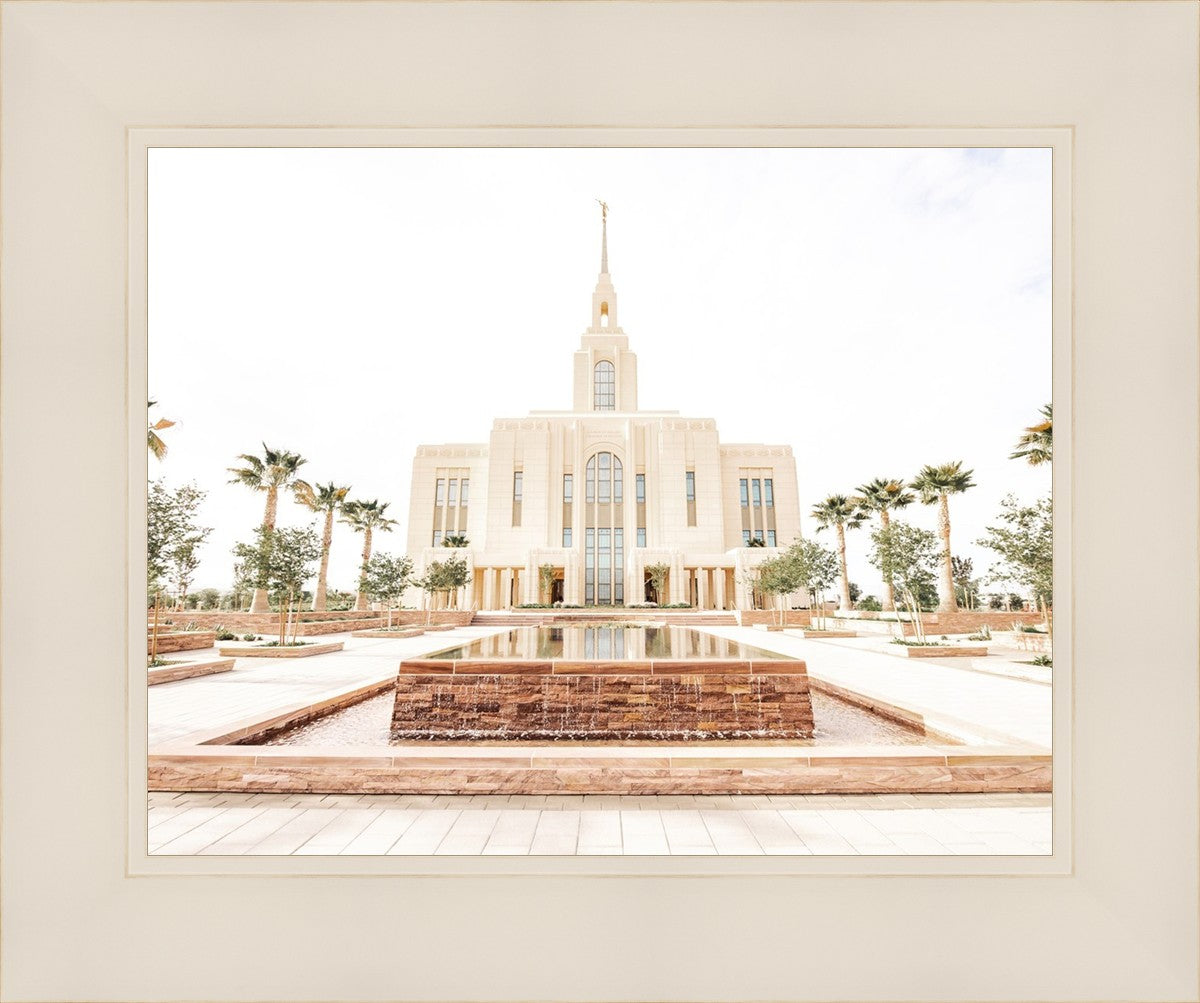 Sweet is The Work Red Cliffs Utah Temple