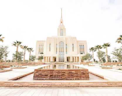 Sweet is The Work Red Cliffs Utah Temple