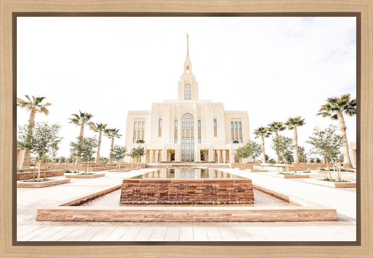Sweet is The Work Red Cliffs Utah Temple