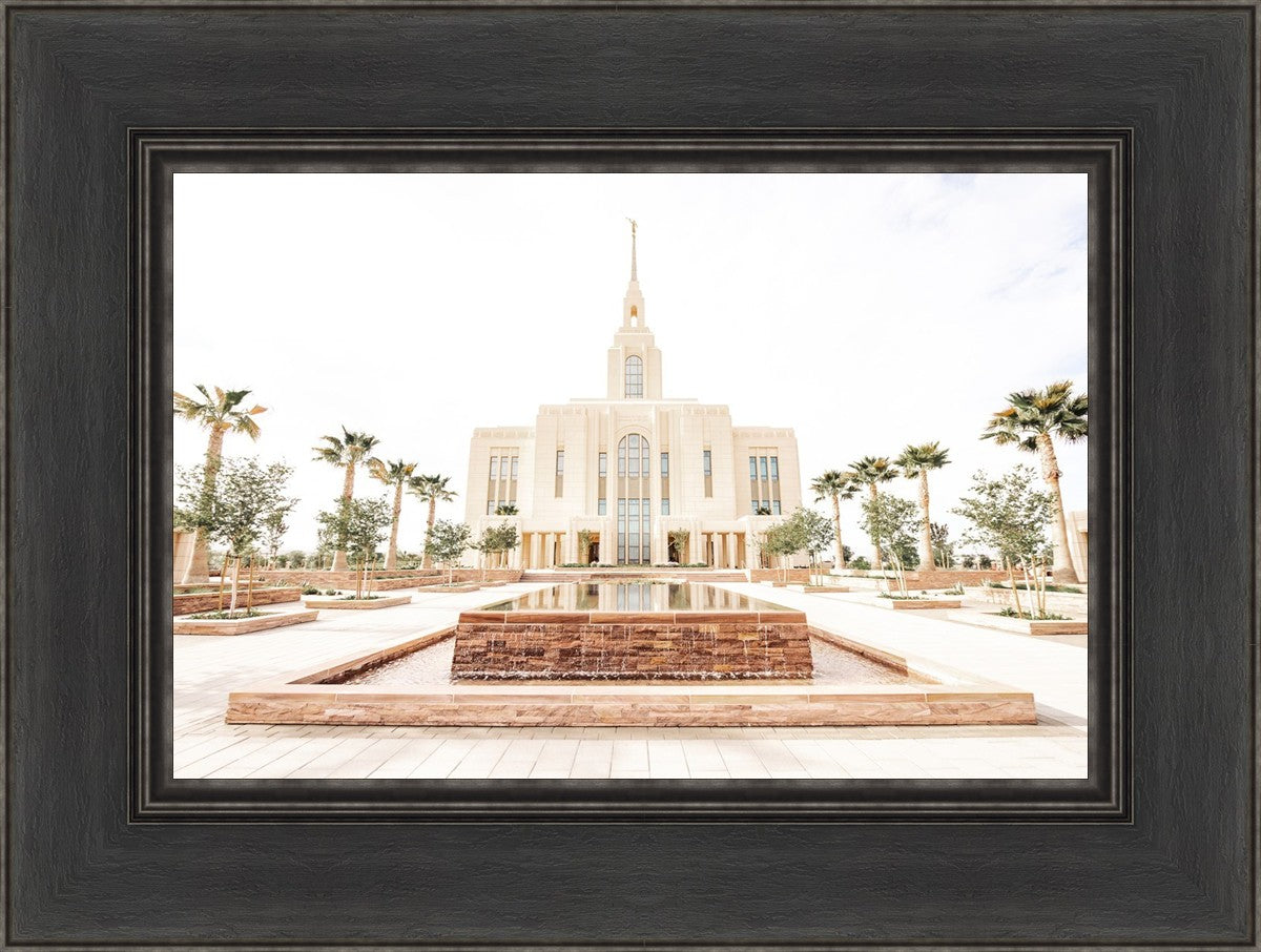 Sweet is The Work Red Cliffs Utah Temple