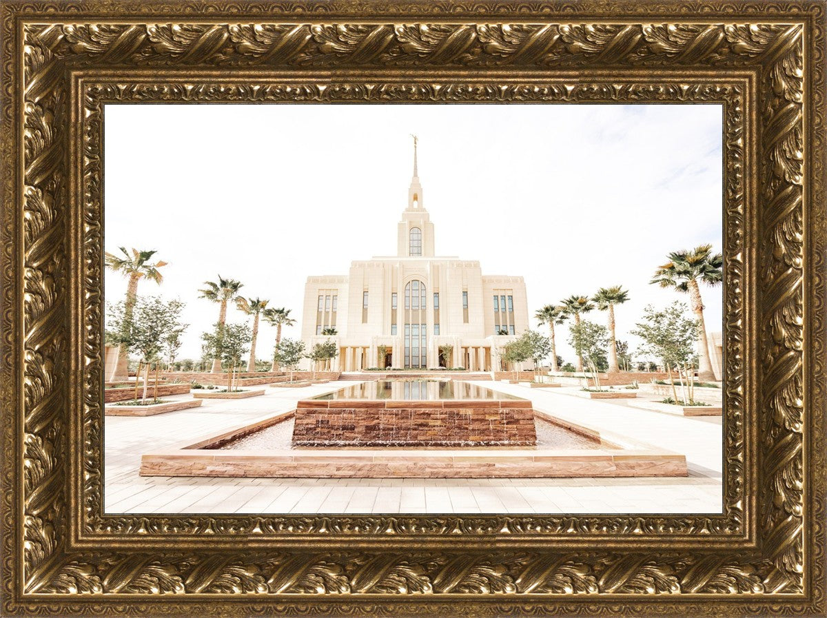 Sweet is The Work Red Cliffs Utah Temple