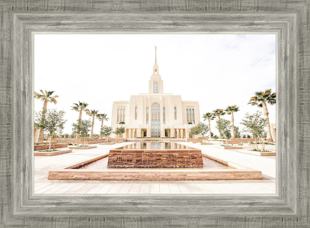 Sweet is The Work Red Cliffs Utah Temple