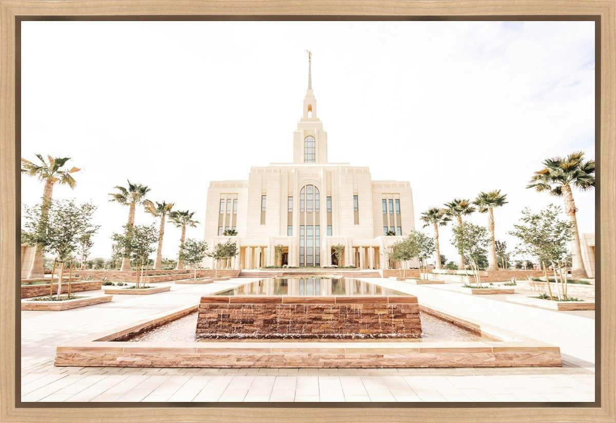 Sweet is The Work Red Cliffs Utah Temple