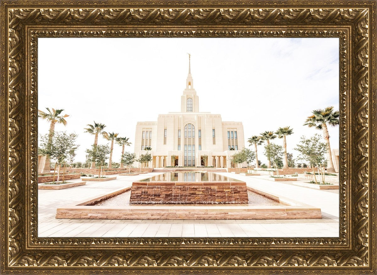 Sweet is The Work Red Cliffs Utah Temple