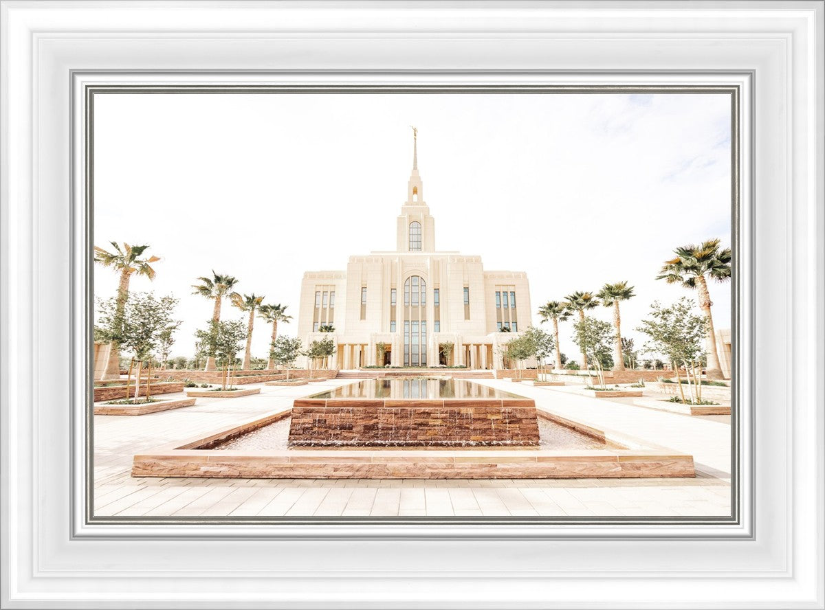 Sweet is The Work Red Cliffs Utah Temple