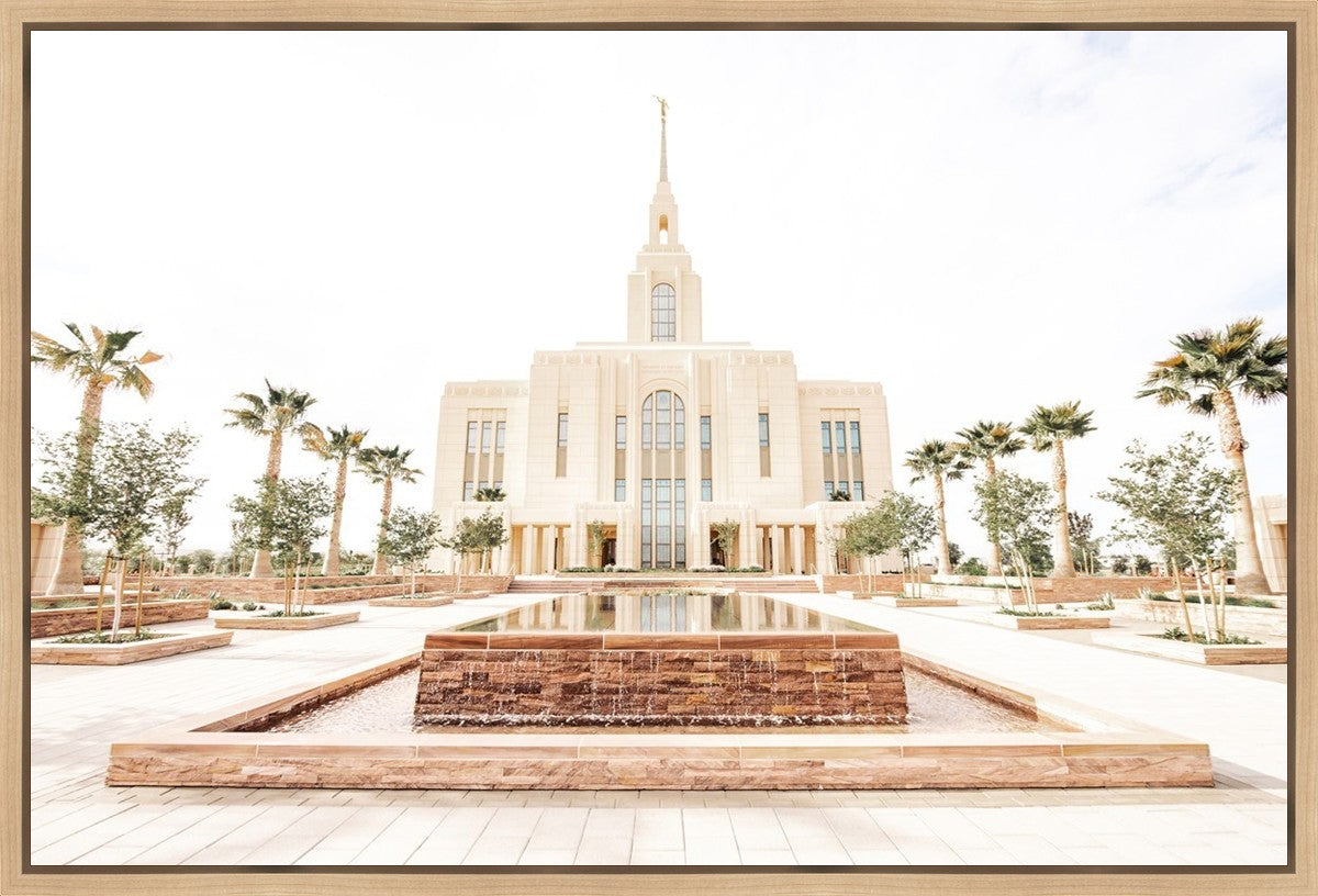 Sweet is The Work Red Cliffs Utah Temple
