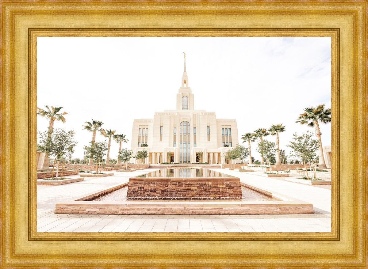 Sweet is The Work Red Cliffs Utah Temple