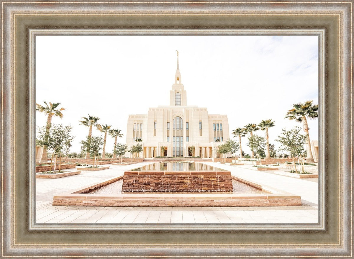 Sweet is The Work Red Cliffs Utah Temple