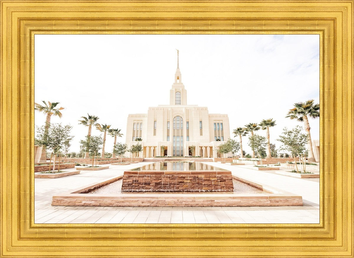 Sweet is The Work Red Cliffs Utah Temple
