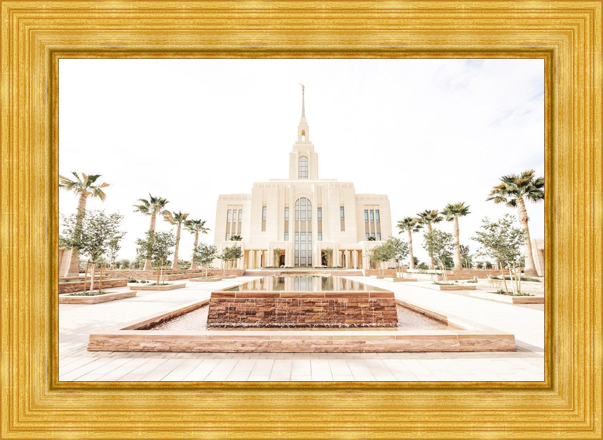 Sweet is The Work Red Cliffs Utah Temple