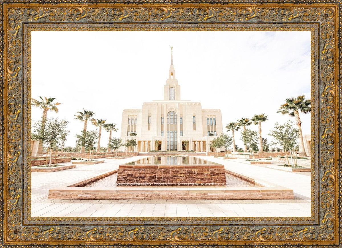 Sweet is The Work Red Cliffs Utah Temple