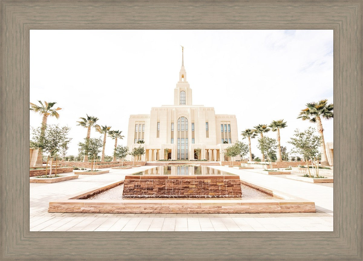 Sweet is The Work Red Cliffs Utah Temple