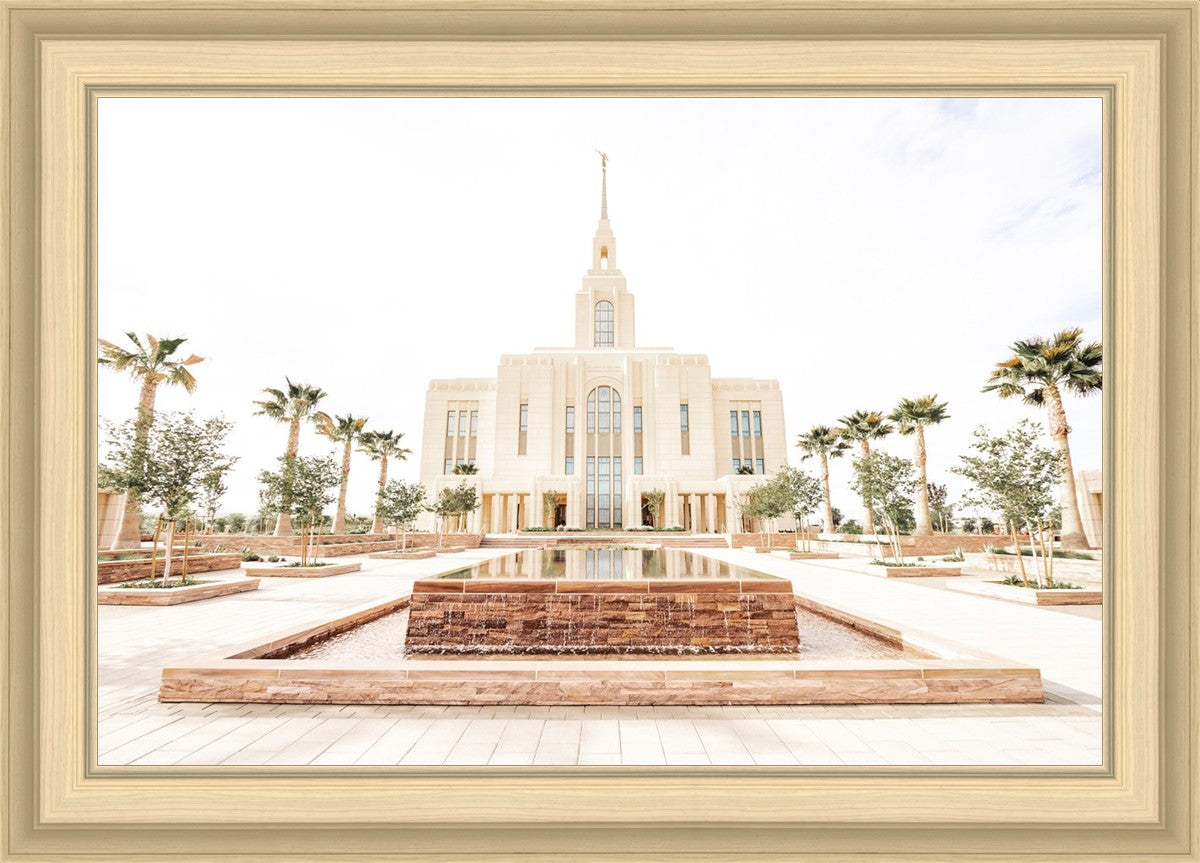 Sweet is The Work Red Cliffs Utah Temple