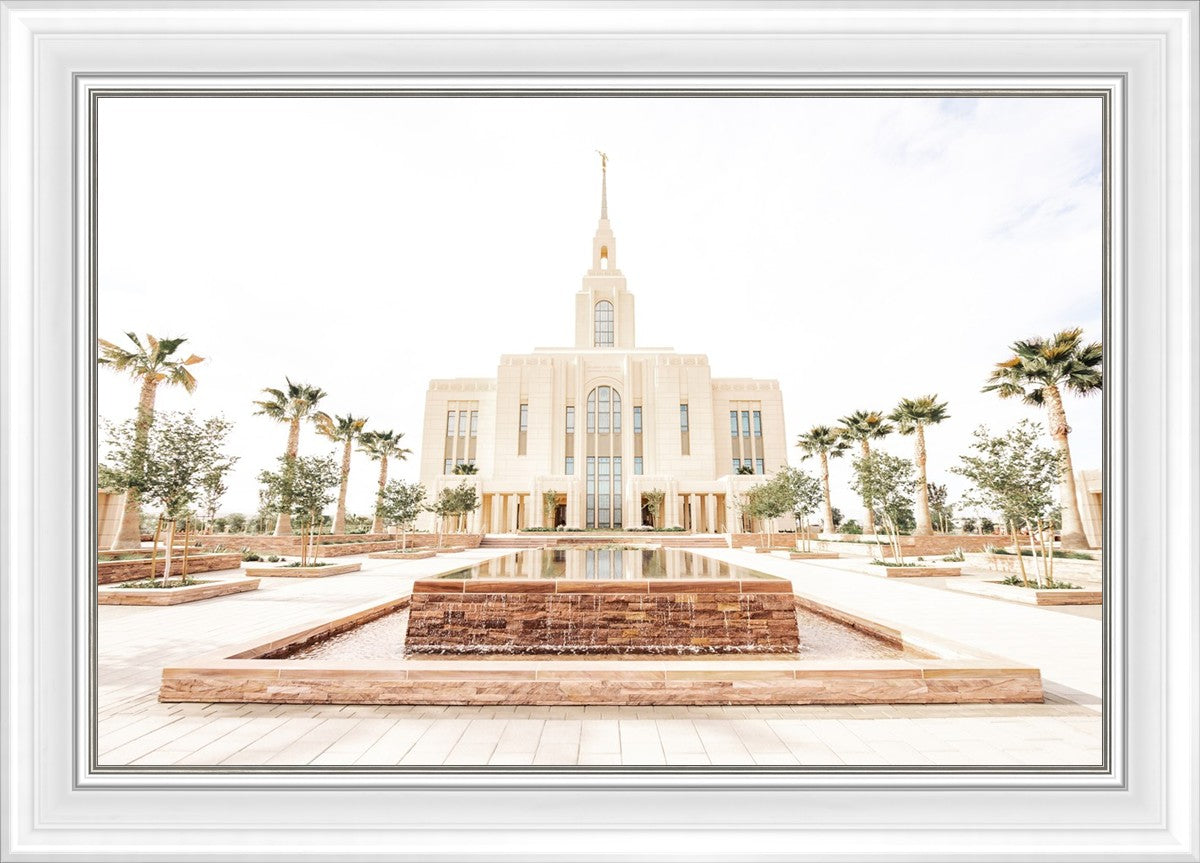 Sweet is The Work Red Cliffs Utah Temple