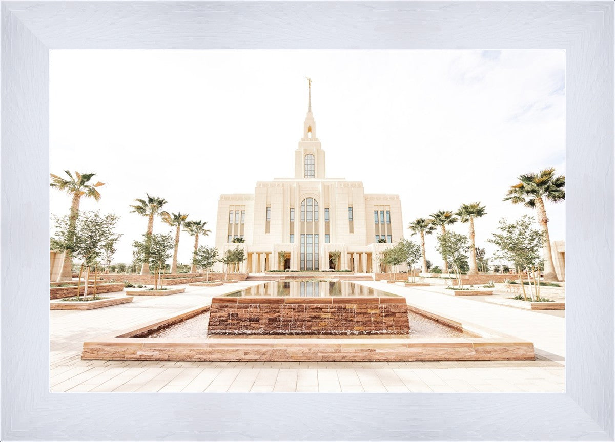 Sweet is The Work Red Cliffs Utah Temple