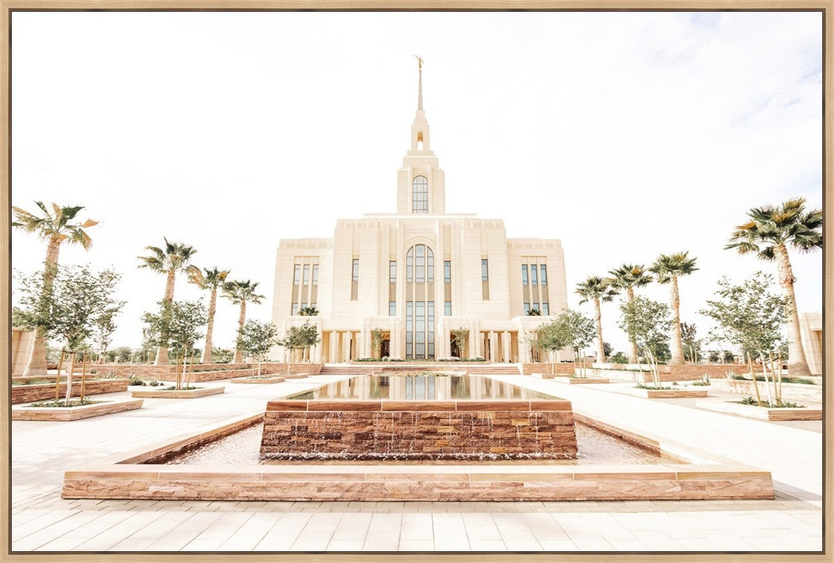 Sweet is The Work Red Cliffs Utah Temple