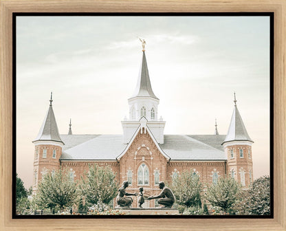 Sweet is The Work Provo City Center Utah Temple Gallery Wrap