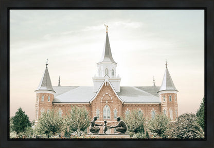 Sweet is The Work Provo City Center Utah Temple Gallery Wrap