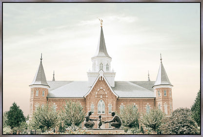 Sweet is The Work Provo City Center Utah Temple Large Wall Art Gallery Wrap