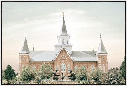 Sweet is The Work Provo City Center Utah Temple Large Wall Art Gallery Wrap