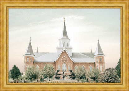 Sweet is The Work Provo City Center Utah Temple Large Wall Art