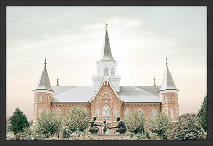 Sweet is The Work Provo City Center Utah Temple Large Wall Art