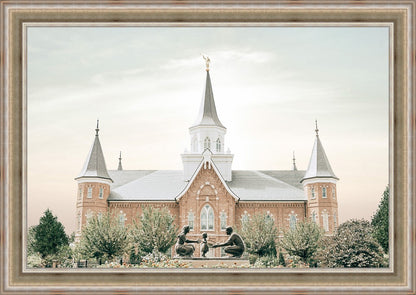 Sweet is The Work Provo City Center Utah Temple Large Wall Art