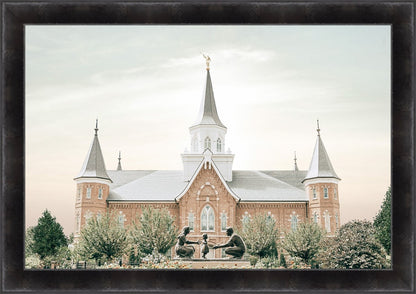 Sweet is The Work Provo City Center Utah Temple Large Wall Art
