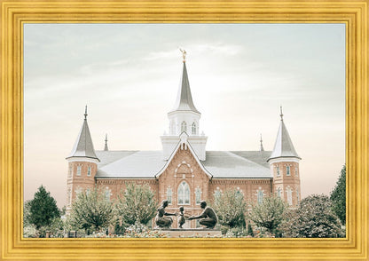 Sweet is The Work Provo City Center Utah Temple Large Wall Art