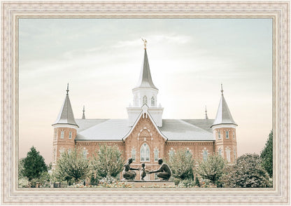Sweet is The Work Provo City Center Utah Temple Large Wall Art