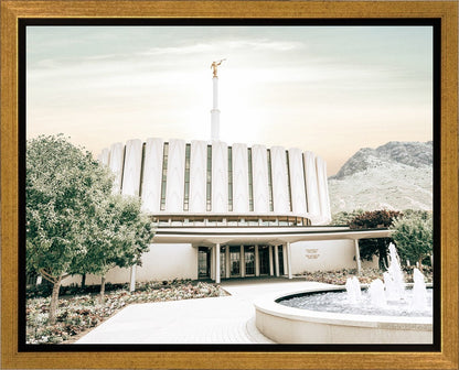 Sweet is The Work Provo Utah Temple Gallery Wrap