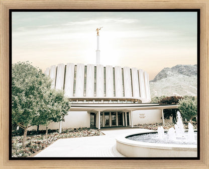 Sweet is The Work Provo Utah Temple Gallery Wrap