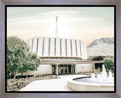 Sweet is The Work Provo Utah Temple Gallery Wrap
