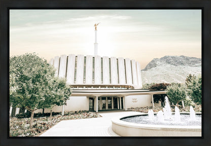 Sweet is The Work Provo Utah Temple Gallery Wrap