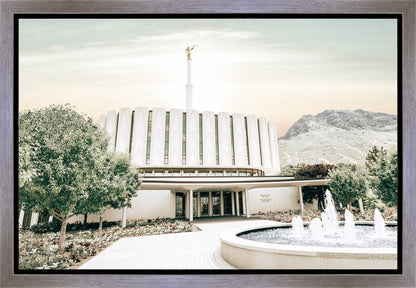 Sweet is The Work Provo Utah Temple Gallery Wrap