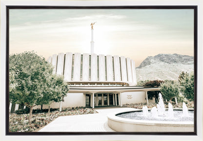 Sweet is The Work Provo Utah Temple Gallery Wrap