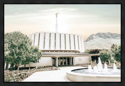 Sweet is The Work Provo Utah Temple Gallery Wrap