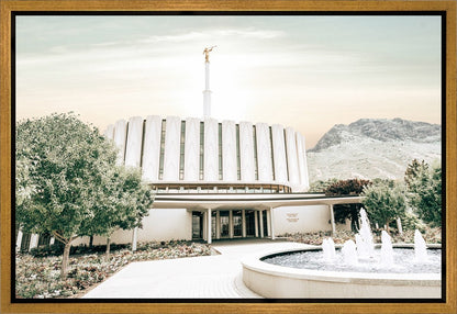 Sweet is The Work Provo Utah Temple Gallery Wrap