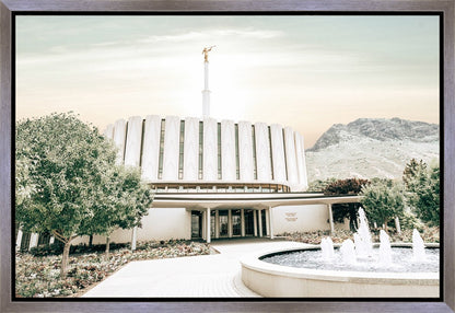 Sweet is The Work Provo Utah Temple Gallery Wrap