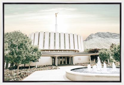 Sweet is The Work Provo Utah Temple Gallery Wrap