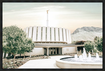 Sweet is The Work Provo Utah Temple Gallery Wrap