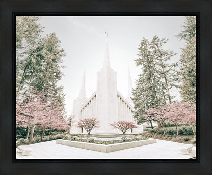 Sweet is The Work Portland Oregon Temple Gallery Wrap